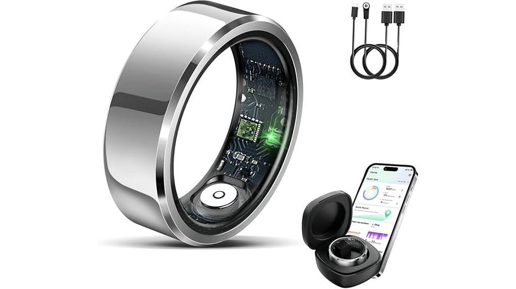 waterproof fitness tracking ring