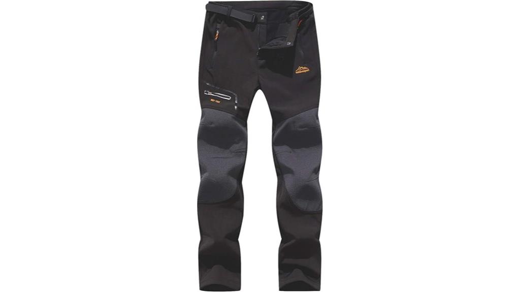 waterproof fleece hiking pants