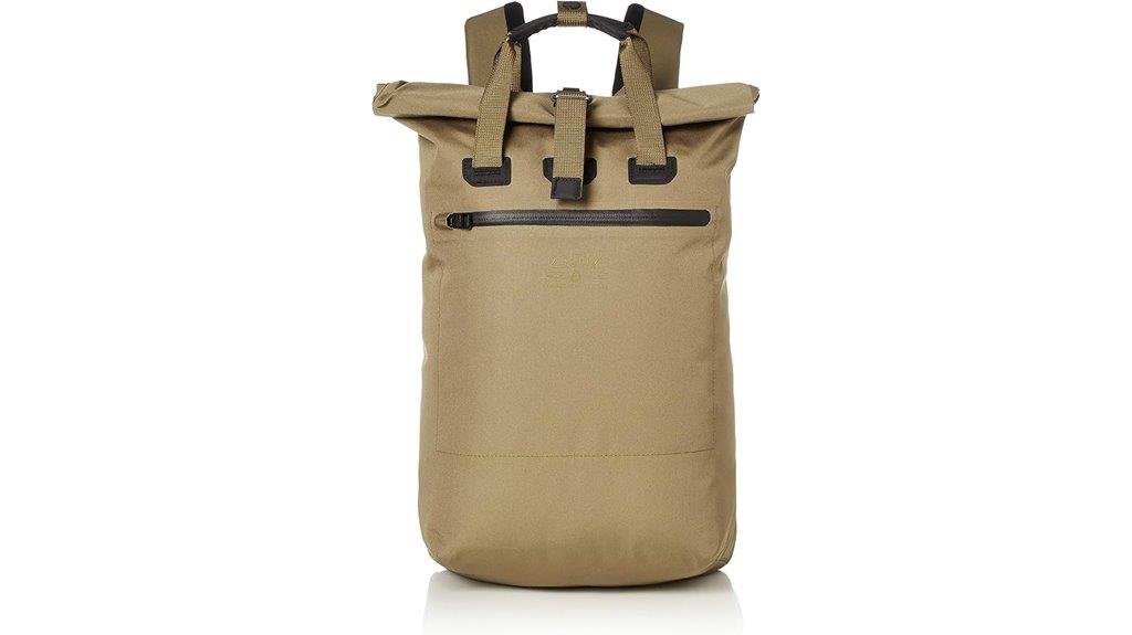 waterproof khaki cordura backpack