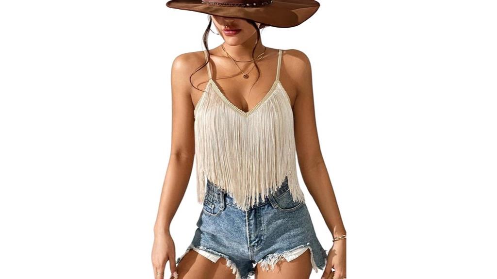 western cowgirl fringe top