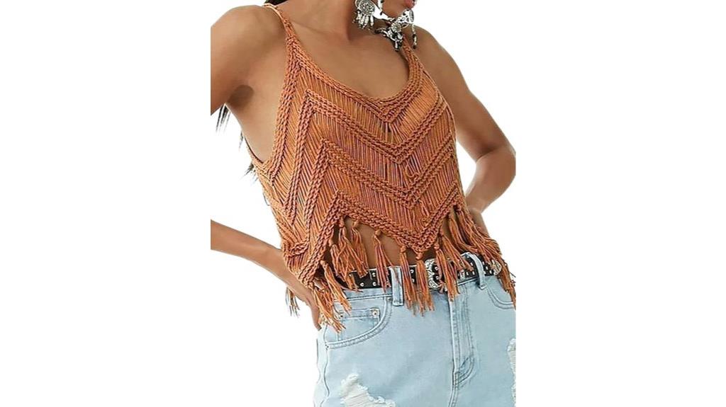 western tassel cowgirl tank