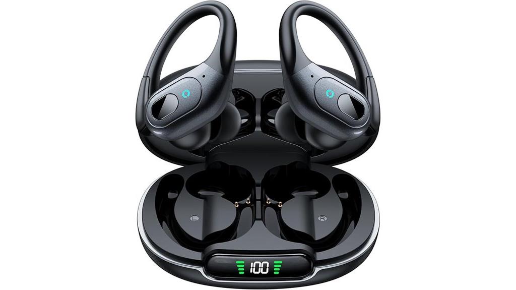 wireless earbuds with hooks