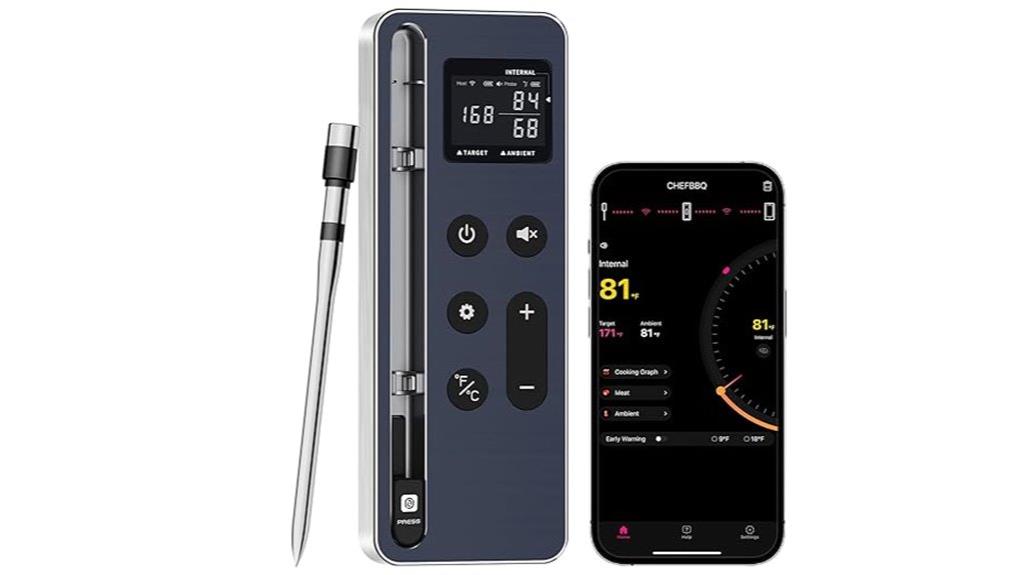wireless grilling temperature monitor