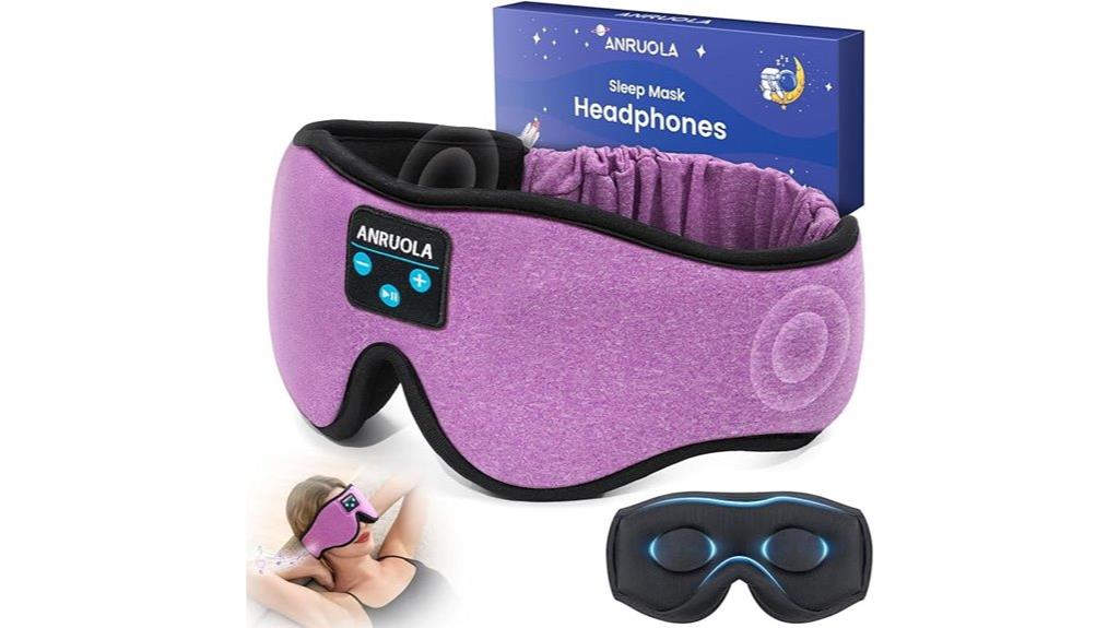 wireless sleep mask headphones