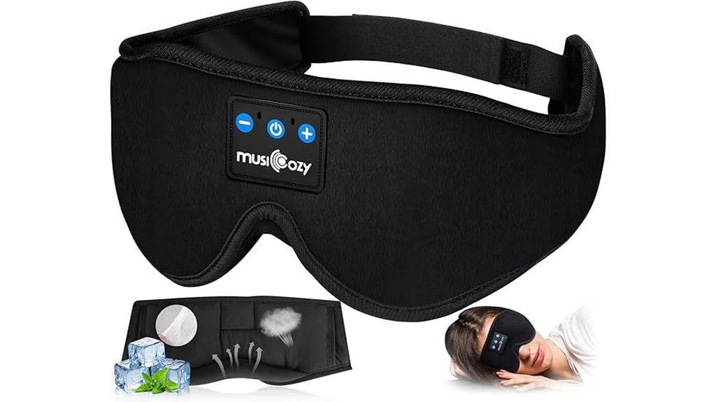 wireless sleep mask headphones