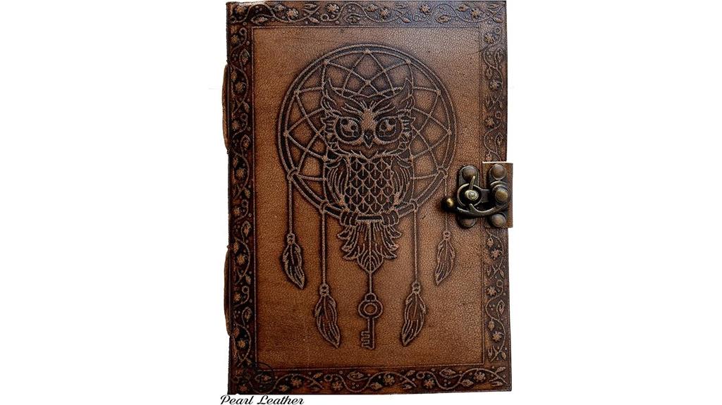 witchcraft journal with motifs