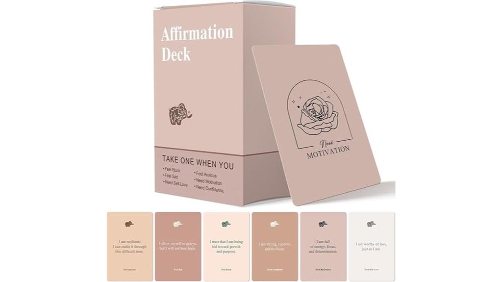 women s affirmation card deck