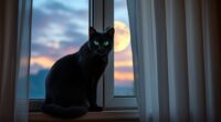 cats symbolize mystery and intuition