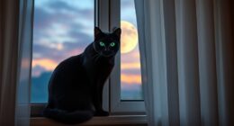 cats symbolize mystery and intuition
