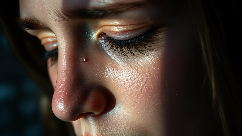 crying reveals emotional vulnerability