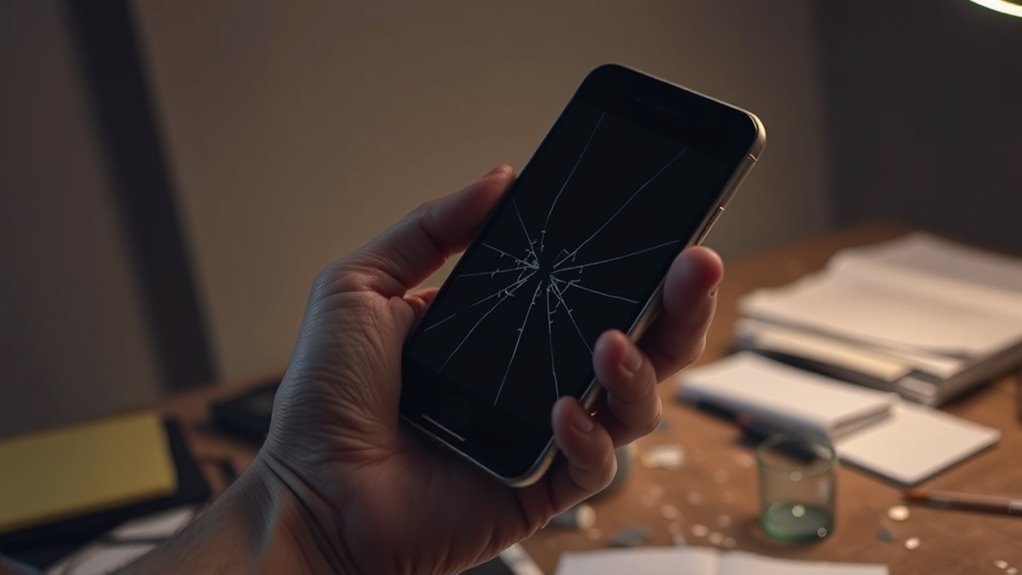 digital device malfunction frustration