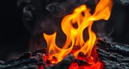 dreams of burning flames