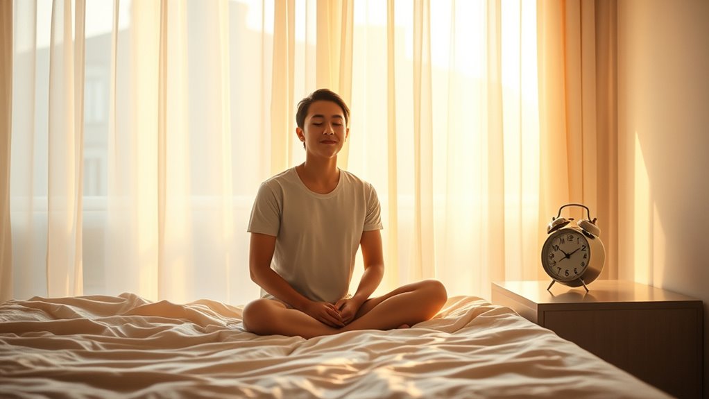 stay calm visualize waking