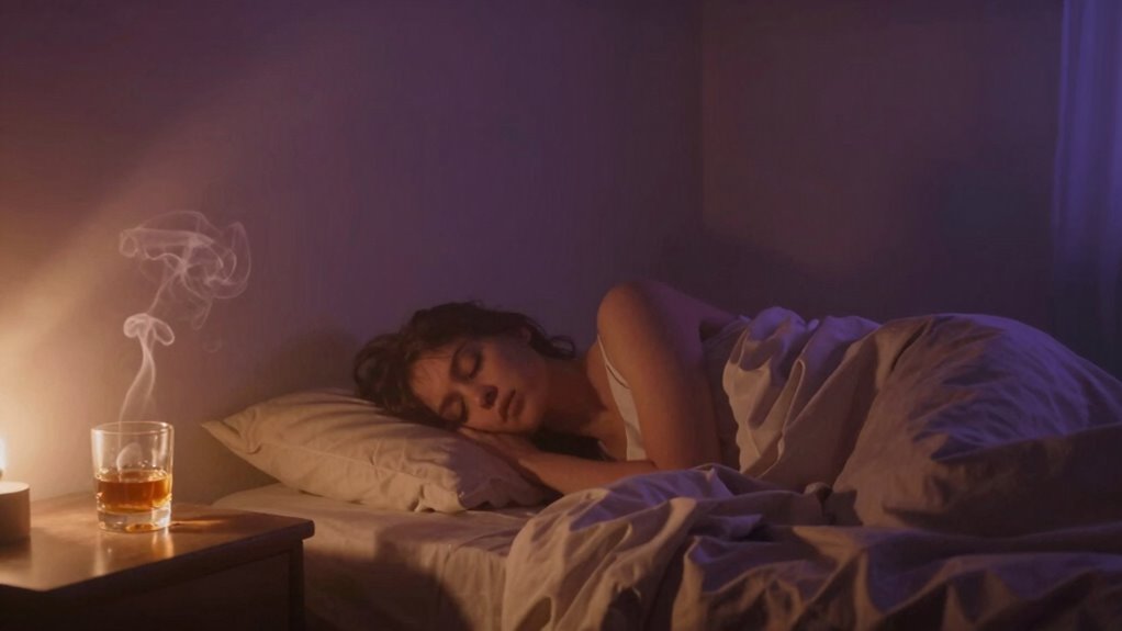 alcohol disrupts rem sleep dreams
