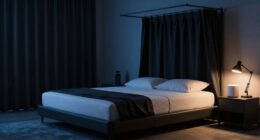 bedroom setup for night shifts