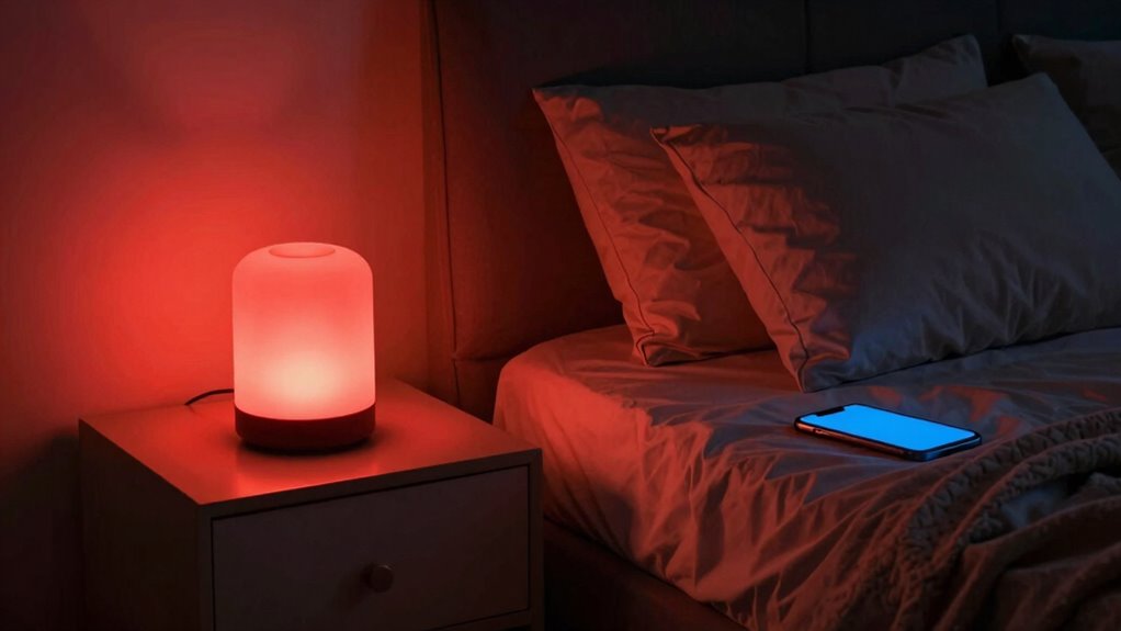 blue disrupts sleep cycles