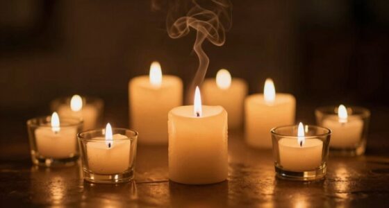 candles symbolize hope awareness