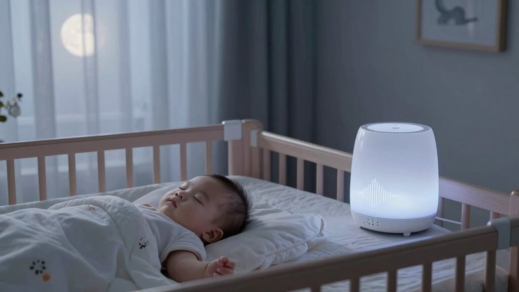 consistent background noise helps