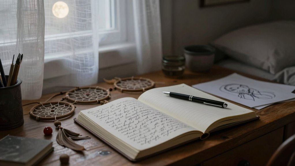dream journaling reveals subconscious themes