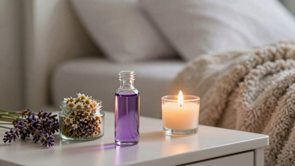 essential oils promote restful sleep