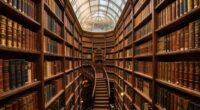 libraries symbolize hidden knowledge