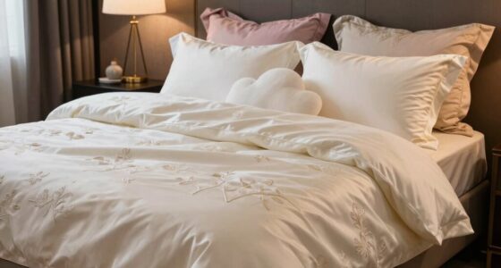 luxury bedding improves sleep