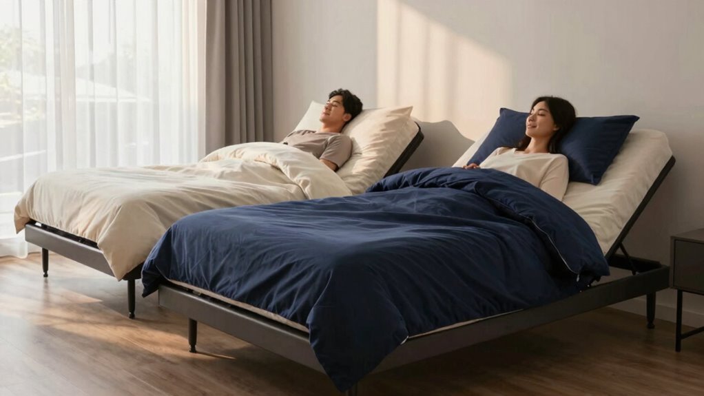 motion isolation and adjustable beds