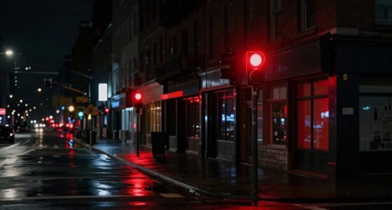 nighttime red light sensation