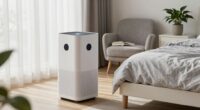 optimal bedroom air purifier placement