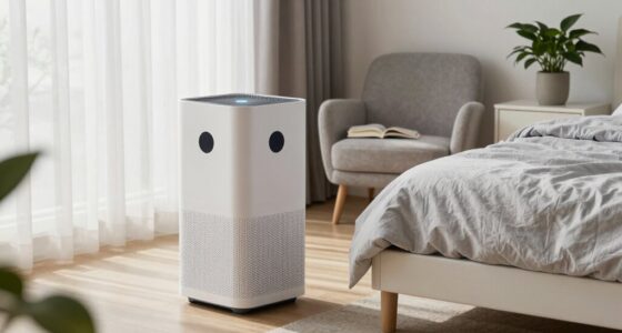 optimal bedroom air purifier placement