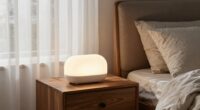optimal bedside light placement