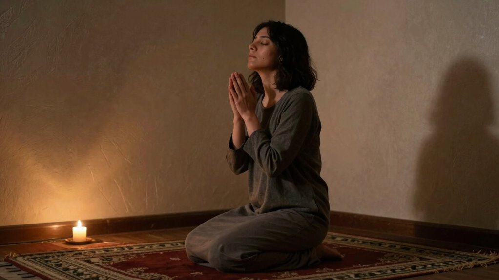 praying intensely after dreams