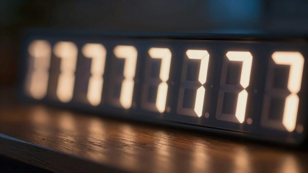 recurring numbers symbolize growth