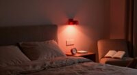 red light as sleep aid