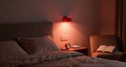 red light as sleep aid