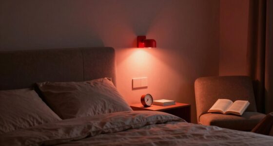 red light as sleep aid