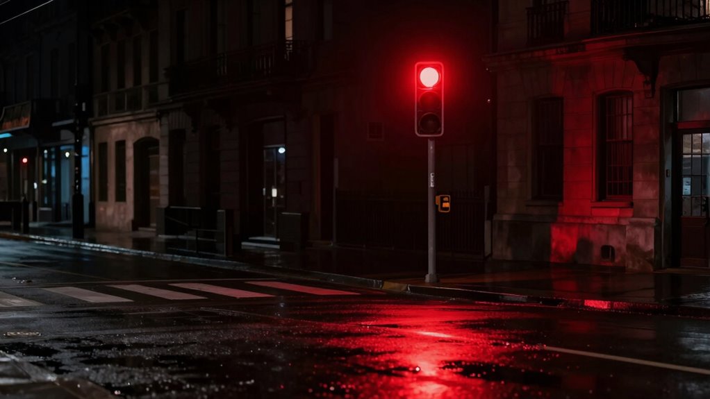 red light minimizes sleep disruption