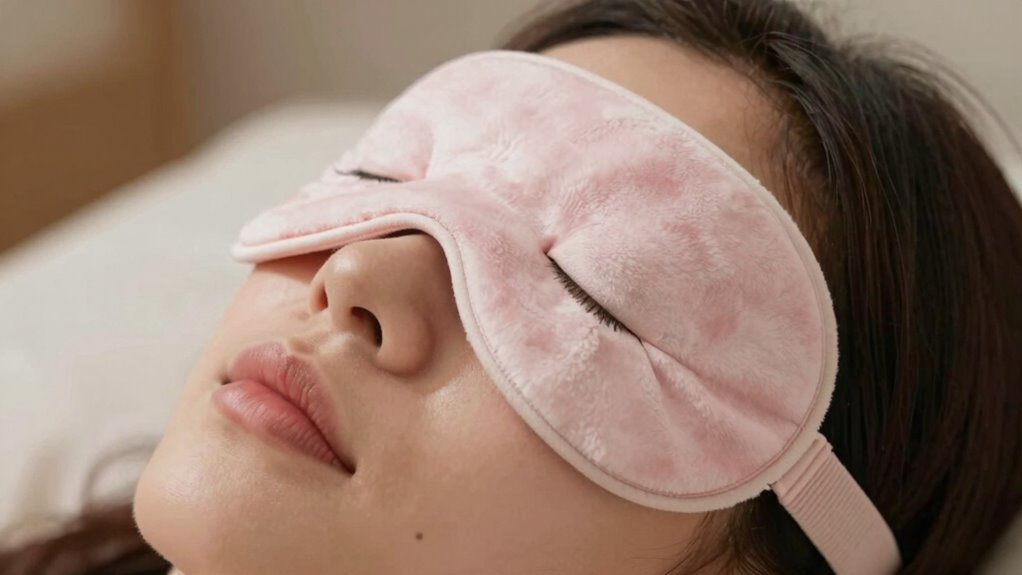 relax eye muscles for better sleep