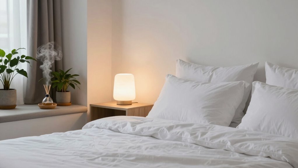 relaxing environment promotes restful sleep