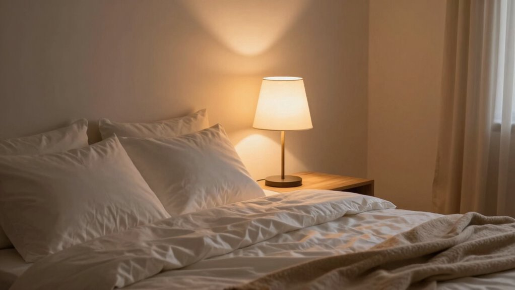 soothing bedtime lighting ambiance