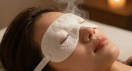 soothing eye warmth sensation