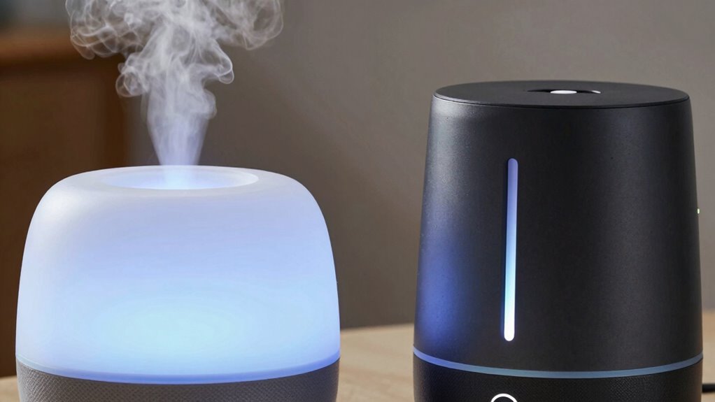 waterless versus ultrasonic diffusers