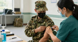 US military requires flu vaccine for some after outbreak in Texas training center