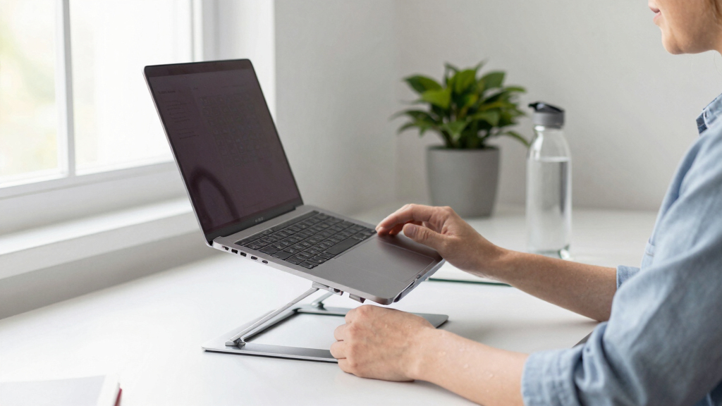Ergonomic Laptop Stands: A Back to school Guide