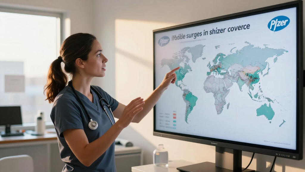 Pfizer Surges In Global Coverage